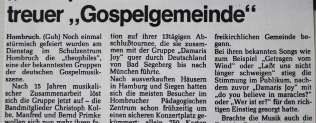 Ruhrnachrichten Dortmund, 1986